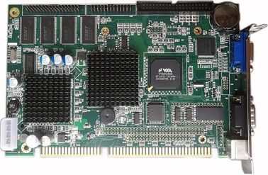 O cartão-matriz de ISA-2531CMD ISA Full Size Half Size soldou a bordo ATRAVÉS ESP4000 DO processador central 32M Memory 8M DOC