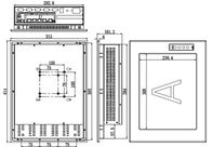IPPC-1501T 15&quot; o PC industrial 1 do painel de toque estendeu o processador central Desktop do apoio I3 I5 I7 do entalhe