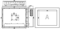 IPPC-1901T2 19&quot; cartão-matriz industrial do processador central da série do PC I3 I5 I7 U do painel de toque para a seleção