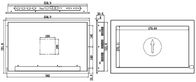 IPPC-2106TW1 PC industrial do painel de toque de 21,5 polegadas/PC de Industri toque