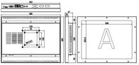 TPC-1501T 15&quot; PC industrial do painel de toque/tela táctil industrial do PC do painel