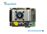 A única placa do Sbc ES3-D2550DL266 soldou o processador central a bordo 2LAN 6COM 6USB PCI-104 de Intel® D2550