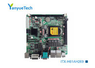 ITX-H61AH269 entalhe 2×SATA de COM 9 USB PCIEx1 6 da microplaqueta 6 da giga byte H61 Mini Itx Intel PCH