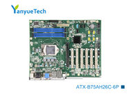 PCI industrial do entalhe 6 de COM 12 USB 7 do LAN 6 da microplaqueta 2 do cartão-matriz PCH B75 de ATX-B75AH26C-6P Intel ATX