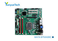 MATX-B75AH26C 2 cartão-matriz de LAN Micro ATX do gigabit/cartão-matriz 8 USB2.0 de Intel PCH B75 Matx