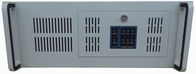 PC industrial 4U indicador da tensão dos entalhes de expansão do IPC 7 ou 14 da cremalheira IPC-8402 na parte dianteira