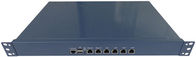 Os portos de rede do gigabit do LAN IPC 6 Intel do hardware 1U 6 do guarda-fogo do Internet NSP-1766 embarcam
