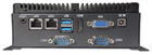 PC encaixado Fanless da caixa da vara do LAN 4USB 2COM 4G DDR4 3855U J1900 do dobro MIS-EPIC08