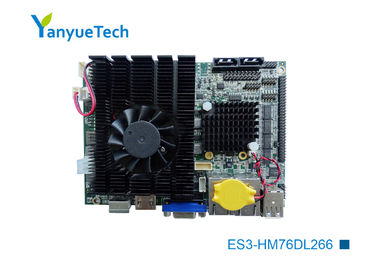 ES3-HM76DL266 3,5" microplaqueta 2LAN 6COM 6USB do processador central HM76 de Intel do cartão-matriz/único computador de placa