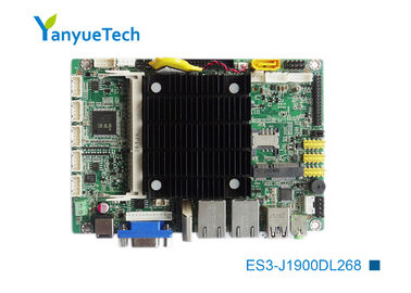 ES3-J1900DL268 3,5" cartão-matriz soldou o processador central a bordo 2LAN 6COM 8USB de Intel® J1900