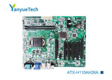 PCI industrial do entalhe 4 de COM 10 USB 7 do LAN 6 da microplaqueta 2 de Intel@ PCH H110 do cartão-matriz do cartão-matriz de ATX-H110AH26A ATX/ATX